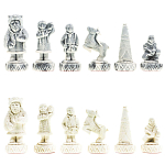 Шахматы Северные народы в ларце из натурального бука Decorative Thematic Chess варинант исполнения - 5 | Loft Concept в Красноярске
