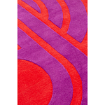 Дизайнерский ковер розовый Poltronova Sofo Rosancio Rug варинант исполнения - 3 | Loft Concept в Красноярске