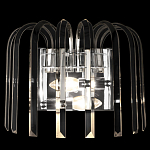 Бра цвета никель с изогнутыми хрустальными элементами Radiant Ribbons варинант исполнения - 1 | Loft Concept в Красноярске