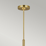 Люстра с 6-ю лампами на тонких изогнутых рожках в современном стиле Feiss варинант исполнения - 3 | Loft Concept в Красноярске