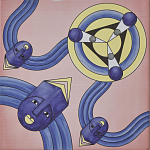 Плитка дизайнерская с узором Дива варинант исполнения - 3 | Loft Concept в Красноярске