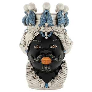 Ваза Vase Moro Man Blue Big