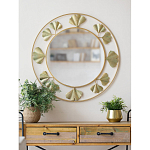 Зеркало настенное в металлическом обрамлении Mirror Golden Portal варинант исполнения - 3 | Loft Concept в Красноярске