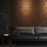 Гипсовая 3D панель с принтографией PM-50 варинант исполнения - 2 | Loft Concept в Красноярске