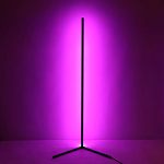 Торшер черного цвета на угловом основании Arteriors варинант исполнения - 3 | Loft Concept в Красноярске