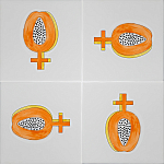 Плитка дизайнерская Женский фркут варинант исполнения - 1 | Loft Concept в Красноярске