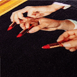 Коврик Seletti Lipstick Black варинант исполнения - 2 | Loft Concept в Красноярске