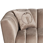 Диван трехместный велюровый серый Island of Comfort варинант исполнения - 2 | Loft Concept в Красноярске