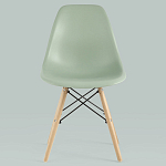 Пластиковый стул на ножках из массива бука Eames Mint варинант исполнения - 3 | Loft Concept в Красноярске