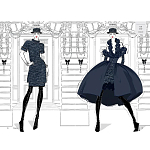 Megan Hess. Elegance варинант исполнения - 6 | Loft Concept в Красноярске