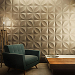 Гипсовая 3D Панель M-21 варинант исполнения - 2 | Loft Concept в Красноярске