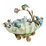 Чаша в виде листка лотоса с птицами Eden Garden варинант исполнения - 1 | Loft Concept в Красноярске