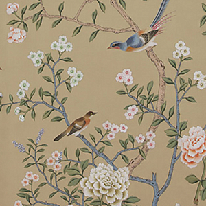 Обои ручная роспись Earlham Stone Ochre