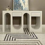 Белая консоль с ящиками Endor White варинант исполнения - 1 | Loft Concept в Красноярске