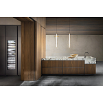 Кухонный гарнитур из массива дуба и камня Ratio Dada Engenereed варинант исполнения - 10 | Loft Concept в Красноярске