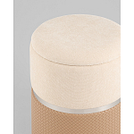 Пуф Mauldine с ящиком бежевый с экокожей варинант исполнения - 3 | Loft Concept в Красноярске