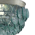 Потолочный светильник с каскадом из круглых декоративных элементов Harmony of Light варинант исполнения - 1 | Loft Concept в Красноярске