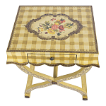 Приставной столик с ящиком в стиле ретро Vintage Rustic Tablecloth варинант исполнения - 4 | Loft Concept в Красноярске