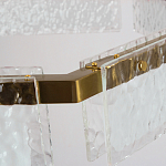 Светодиодная люстра с рельефным стеклом ICE GLASS 70 варинант исполнения - 3 | Loft Concept в Красноярске