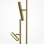 Напольный торшер светодионый золотой Lumen Duo варинант исполнения - 2 | Loft Concept в Красноярске