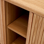 Буфет с 2-мя раздвижными дверцами из ясеневого шпона Toinette варинант исполнения - 3 | Loft Concept в Красноярске