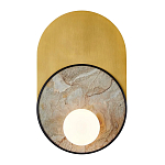 Бра с каменным диском в металлической раме Sandstone Painting варинант исполнения - 1 | Loft Concept в Красноярске