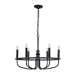 Люстра круглая с 6-ю лампами Kichler варинант исполнения - 8 | Loft Concept в Красноярске