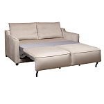 Диван двухместный раскладной светло-серый с кантом Pride варинант исполнения - 2 | Loft Concept в Красноярске