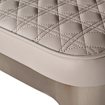 Стул барный светло-серый из экокожи Spectacular High Bar Stool варинант исполнения - 4 | Loft Concept в Красноярске