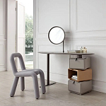 Консоль с зеркалом и  3-мя вращающимися ящиками Eloida варинант исполнения - 2 | Loft Concept в Красноярске