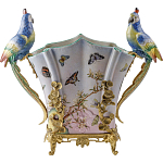 Ваза фарфоровая с попугаями Ferra варинант исполнения - 1 | Loft Concept в Красноярске