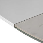 Стол обеденный раскладной круглый White Ceramic Table варинант исполнения - 3 | Loft Concept в Красноярске