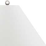 Настольная лампа овальная с тропическим принтом Stylized Aalm Leaves Motif варинант исполнения - 3 | Loft Concept в Красноярске