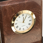 Настольный письменный набор из лемезита и змеевика с часами Royal Accessory варинант исполнения - 4 | Loft Concept в Красноярске