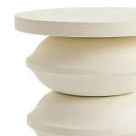 Фигурный приставной столик кремового цвета  AMORPHOUS варинант исполнения - 2 | Loft Concept в Красноярске