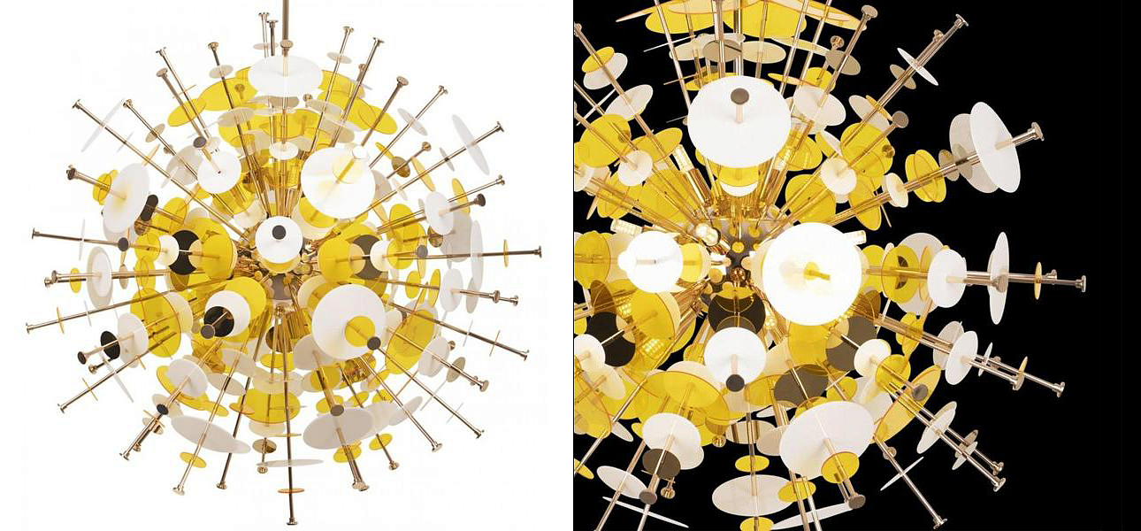 Люстра Dandelion Yellow диаметр 78 Люстра Dandelion Yellow диаметр 78 - Loft-Concept в Красноярске