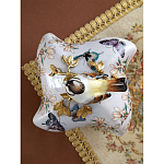 Шкатулка фиолетового цвета с рисунком бабочек и крышкой с фигуркой птицы на ветке Eden Garden варинант исполнения - 9 | Loft Concept в Красноярске