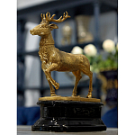 Держатель для книг в виде оленя из фарфора и бронзы Eden Garden porcelain and bronze варинант исполнения - 3 | Loft Concept в Красноярске