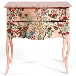 Комод розовый с росписью Цветы L.XV CHEST OF DRAWERS Flowers варинант исполнения - 1 | Loft Concept в Красноярске