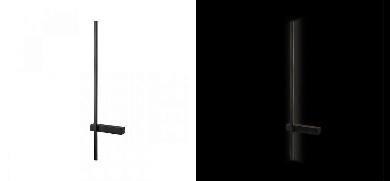 Бра светодиодное Trumpet Tube Black bottom Бра светодиодное Trumpet Tube Black bottom - Loft-Concept в Красноярске
