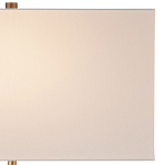 Торшер с прямоугольным абажуром на белом мраморном основании Asymmetry on Marble варинант исполнения - 3 | Loft Concept в Красноярске