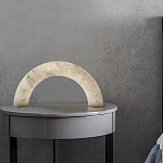 Прикроватная лампа из мрамора в форме дуги Rainbow Light варинант исполнения - 1 | Loft Concept в Красноярске