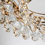 Люстра с хрустальными подвесками в форме капель Sidney Crystal Chandelier 80 варинант исполнения - 3 | Loft Concept в Красноярске