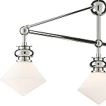 Люстра линейная с ромбовидными плафонами Pointed Diamond Shade варинант исполнения - 1 | Loft Concept в Красноярске