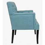 Кресло Addison Chic Armchair blue flax варинант исполнения - 1 | Loft Concept в Красноярске