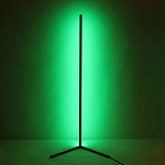 Торшер черного цвета на угловом основании Arteriors варинант исполнения - 6 | Loft Concept в Красноярске