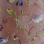 Шкатулка из эпоксидной смолы с цветами розовая Epoxy Resin Square Box Pink варинант исполнения - 3 | Loft Concept в Красноярске