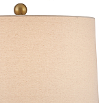 Настольная лампа с фактурным стеклянным корпусом Pommel варинант исполнения - 3 | Loft Concept в Красноярске