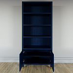 Книжный Стеллаж Elsa Dreams Blue с задней стенкой варинант исполнения - 4 | Loft Concept в Красноярске