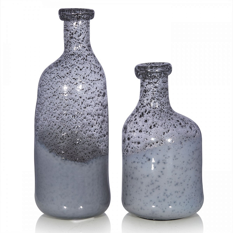 Ваза Glass Lava Серый (Gray) Ваза Glass Lava Серый (Gray) в Красноярске | Loft Concept